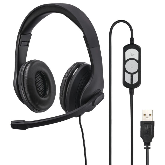 Hama Casque micro de bureau pour PC "HS-USB300"