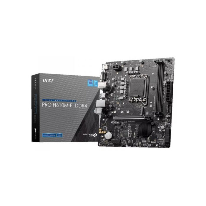 CARTE MÉRE MSI PRO H610M-E DDR 4