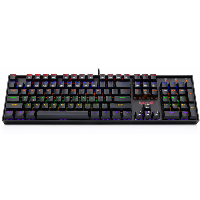 CLAVIER REDRAGON MITRA K551-KR RAINBOW RED SWITCH BLACK