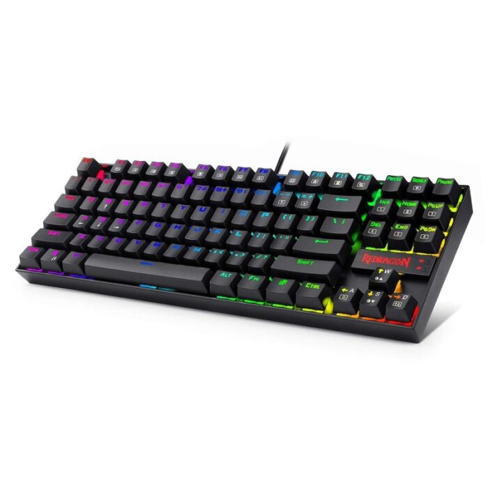 CLAVIER REDRAGON KUMARA MECANIQUE K552RGB-2 RED SWITCH BLACK