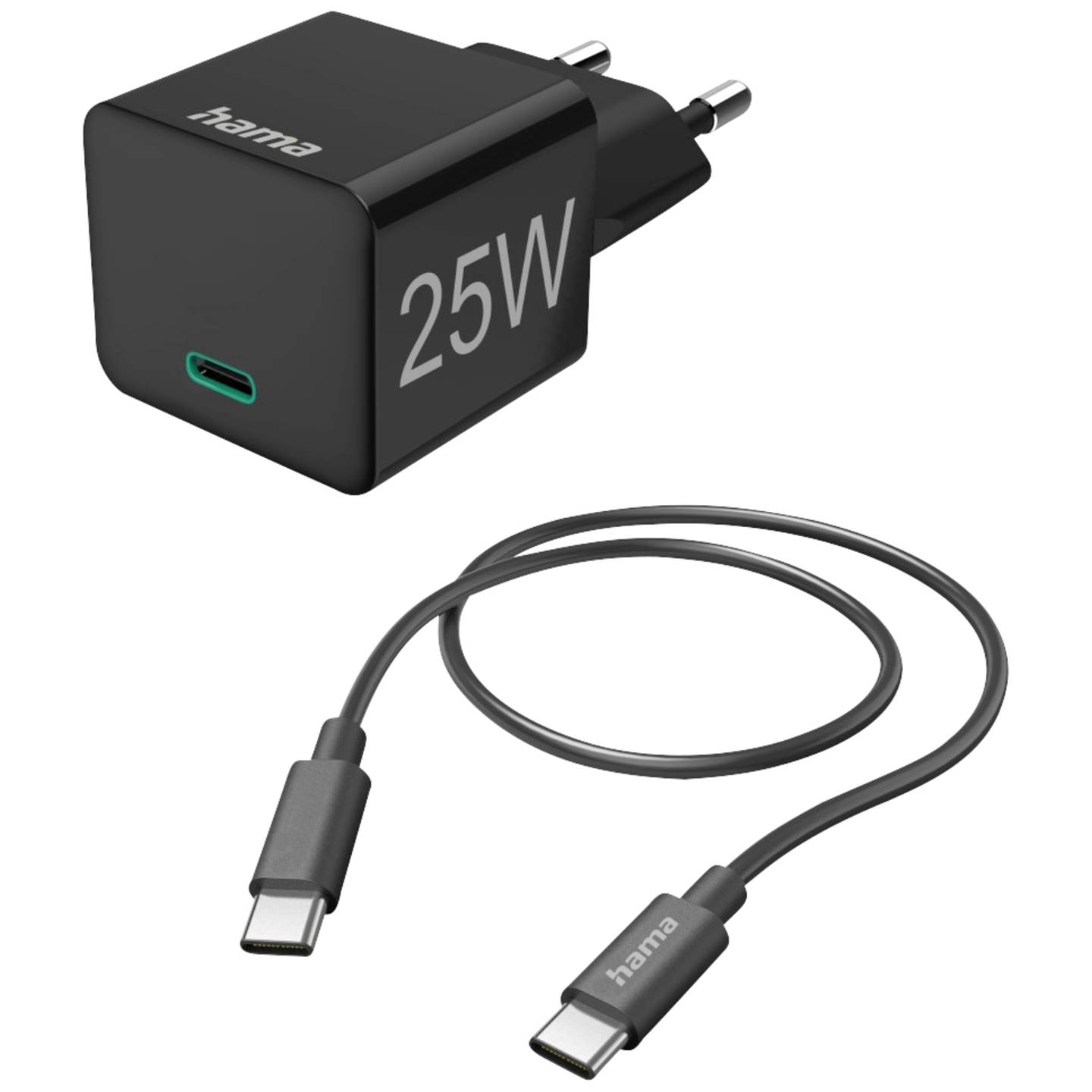 Mini charger kit with USB 25 W Hama - BorgiPhones