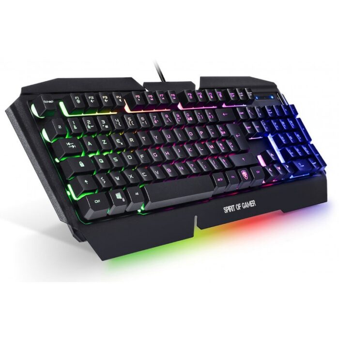 CLAVIER GAMING RÉTROÉCLAIRÉ SPIRIT OF GAMER PRO-K5