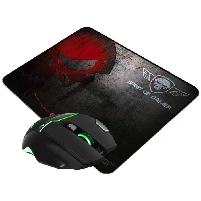 ENSEMBLE SOURIS ET TAPIS GAMING SPIRIT OF GAMER ELITE-M10