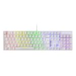 CLAVIER MARS GAMING MK422BFR WHITE